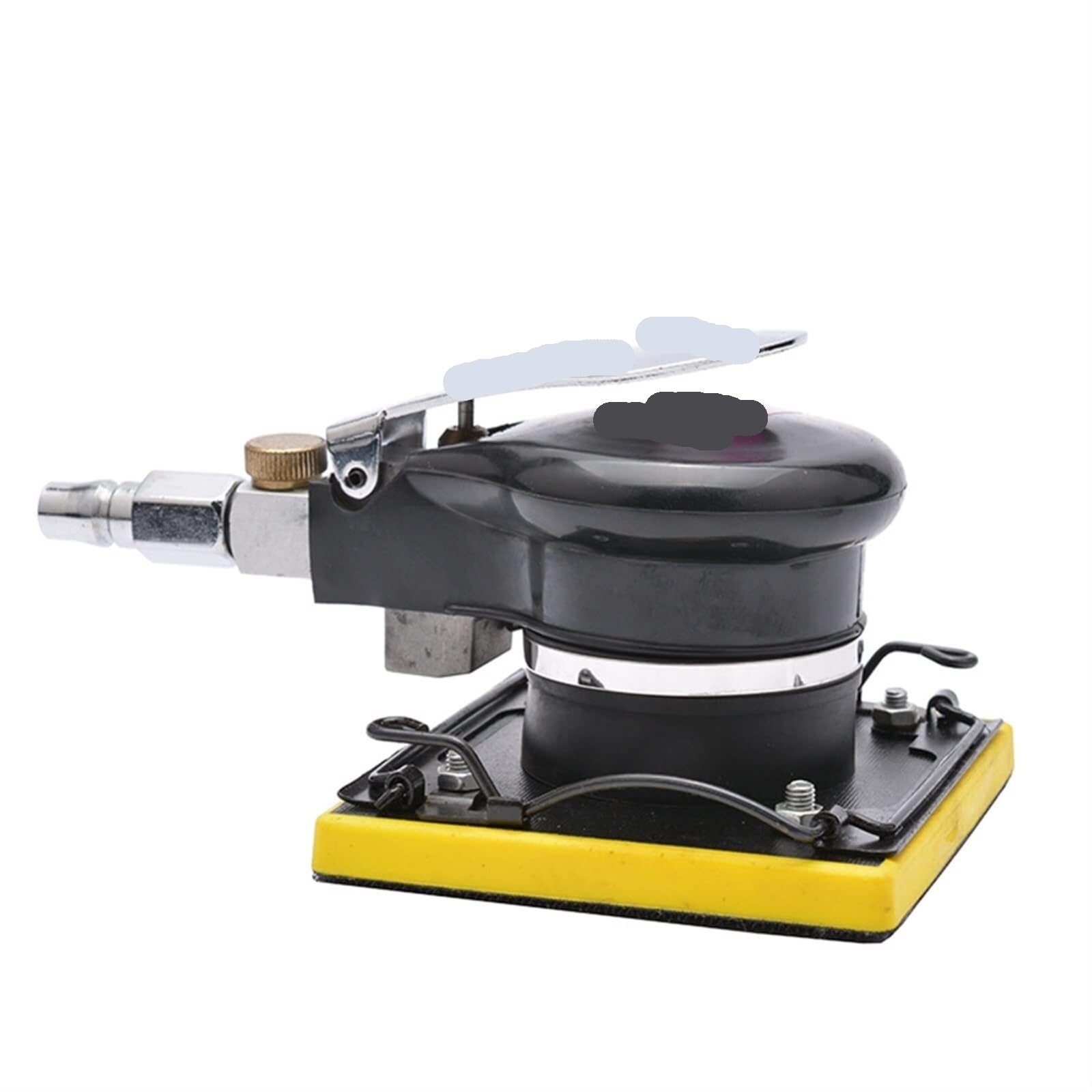 Amrttwy Multi-Colored Air Tools, Sander Pneumatic Triangle Grinder Polisher -7005((110 * 100Mm))