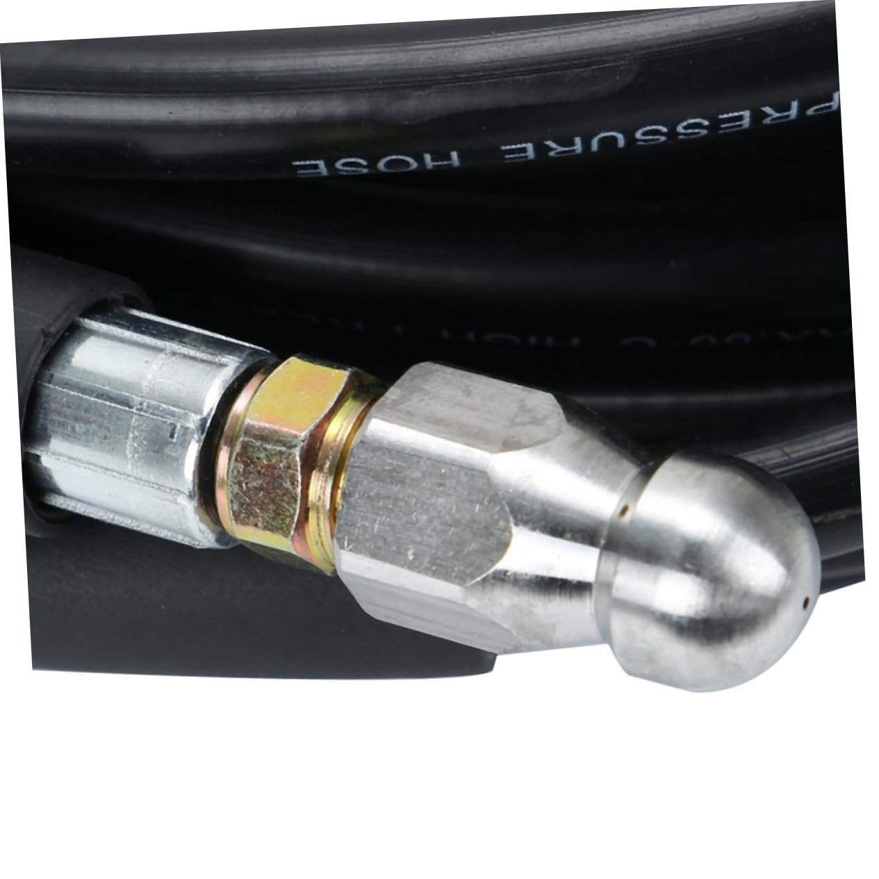 VICASKY Tuyau Flexible de Nettoyage Haute Pression pour Débouchage Canalisation et Drainage Adapté pour Nettoyage Voiture et Évacuation Eaux Usées