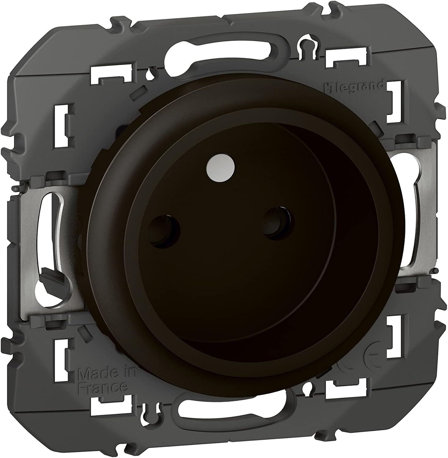 Розетка Legrand LEG95274 Compo Dooxie 2P для колодца, 16 А, черная