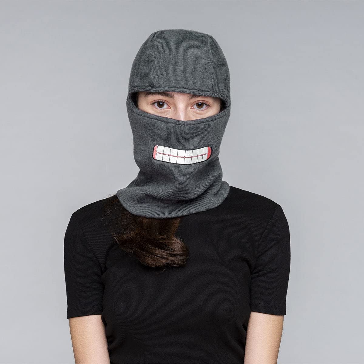 Kangol Cagoule Okay Folding Femme/Homme - Echarpe avec Capuchon Bonnet en Tricot Hiver Automne-Hiver