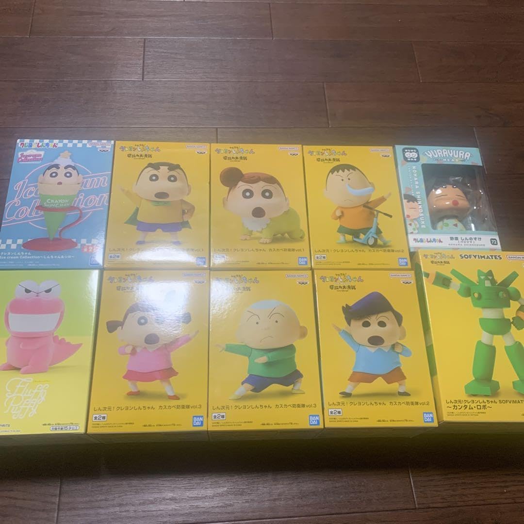 Amazon.co.jp: クレヨン しんちゃん フィギュア セット かすかべ防衛隊 