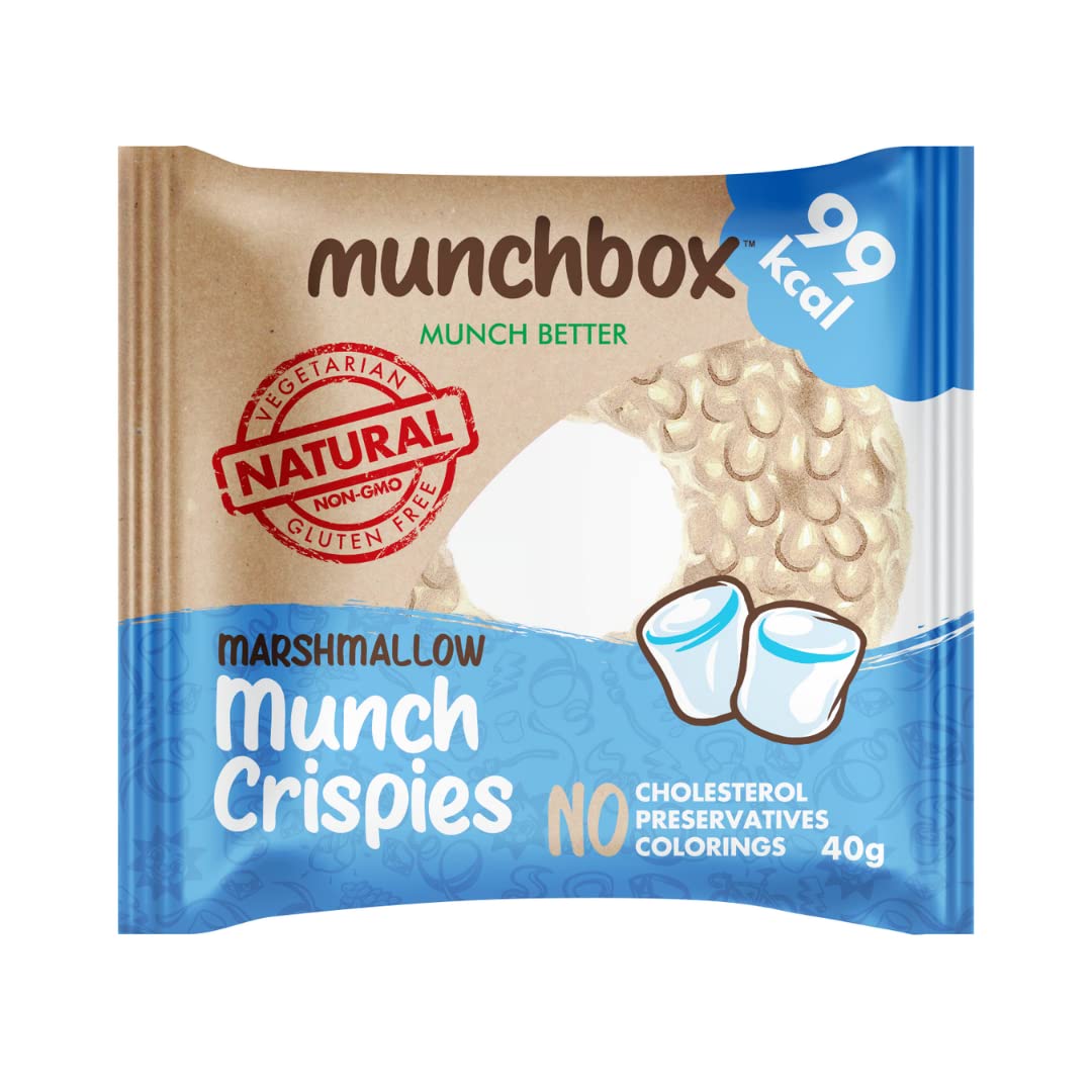 Munchbox Marshmallow Munch Crispies, 40 g