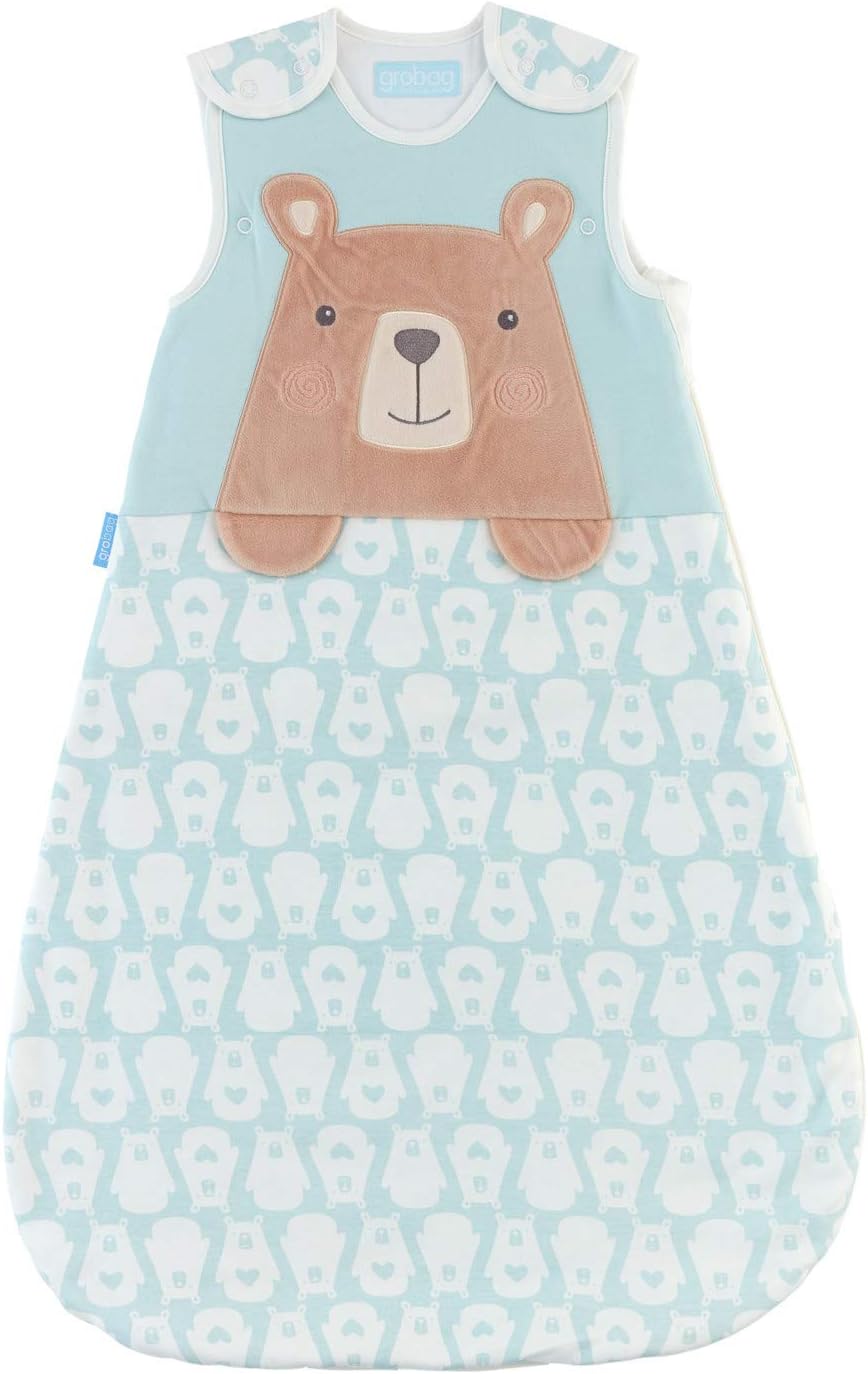 The Gro Company Bennie The Bear Grobag Baby Sleeping Bag, 0-6 Months, 2.5 Tog