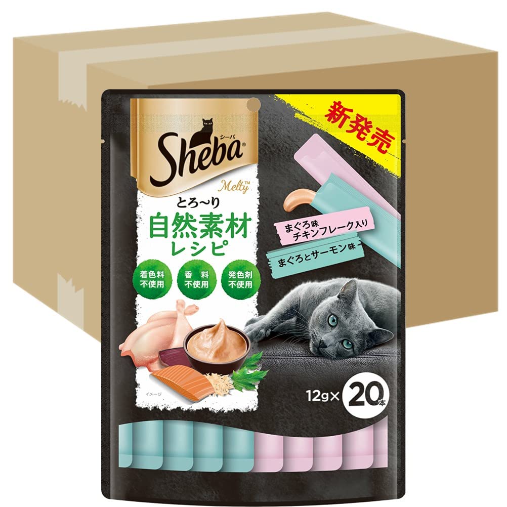 Amazon.co.jp: シーバ とろ～り メルティ おやつ 成猫用 自然素材