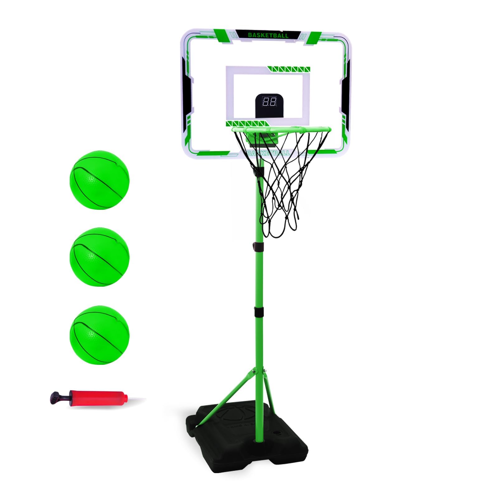 Nattork Canestro da basket per bambini