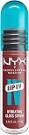 NYX Professional Makeup Lip IV Hydrating Gloss Stain, Lip Gloss, Infused with VITAMINS & COCONUT WATER, Up to 12HR Hydration, High Pigment, Wet Shine Finish, Shade: Hydra-Honey