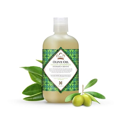 Miniatura 4 de Nubian Heritage Champú para cabello seco Aceite de Oliva Hidratar y Revivir 12 oz