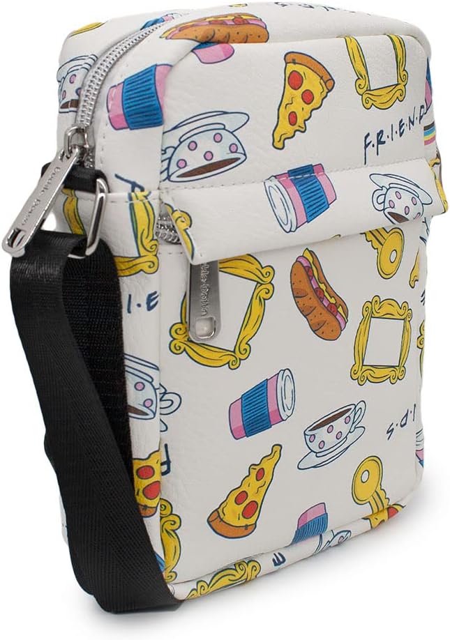Buckle Down Friends Bag, Crossbody, Television Show Icons, Vegan Leather