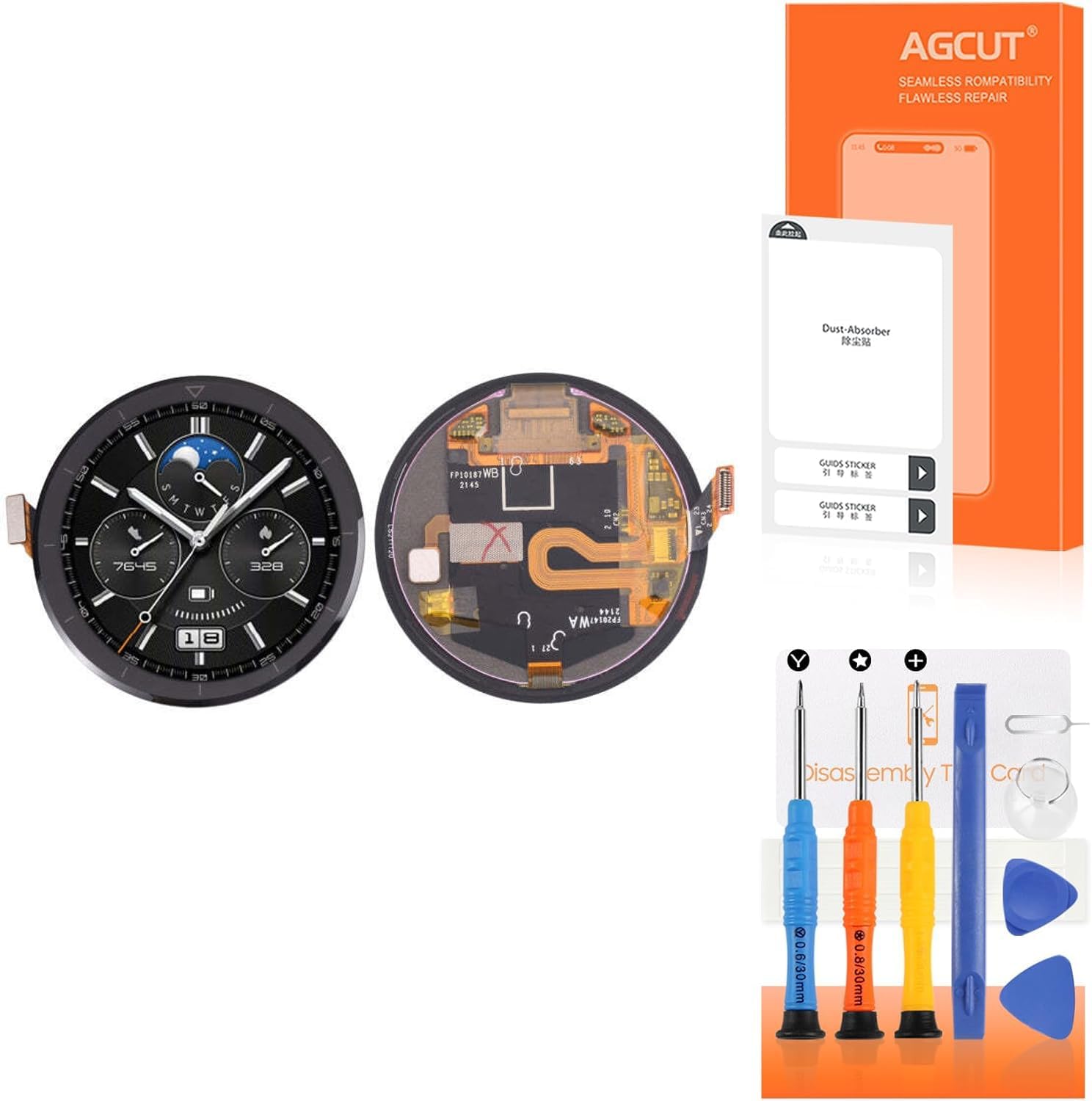 Amazon.com: LCD Screen Replacement for Huawei Watch GT 3 Pro 46mm