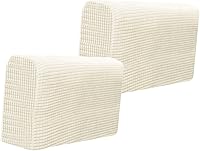 Vista 1 de IMIKEYA FA - Fundas elásticas para reposabrazos de sofá, fáciles de ajustar, 2