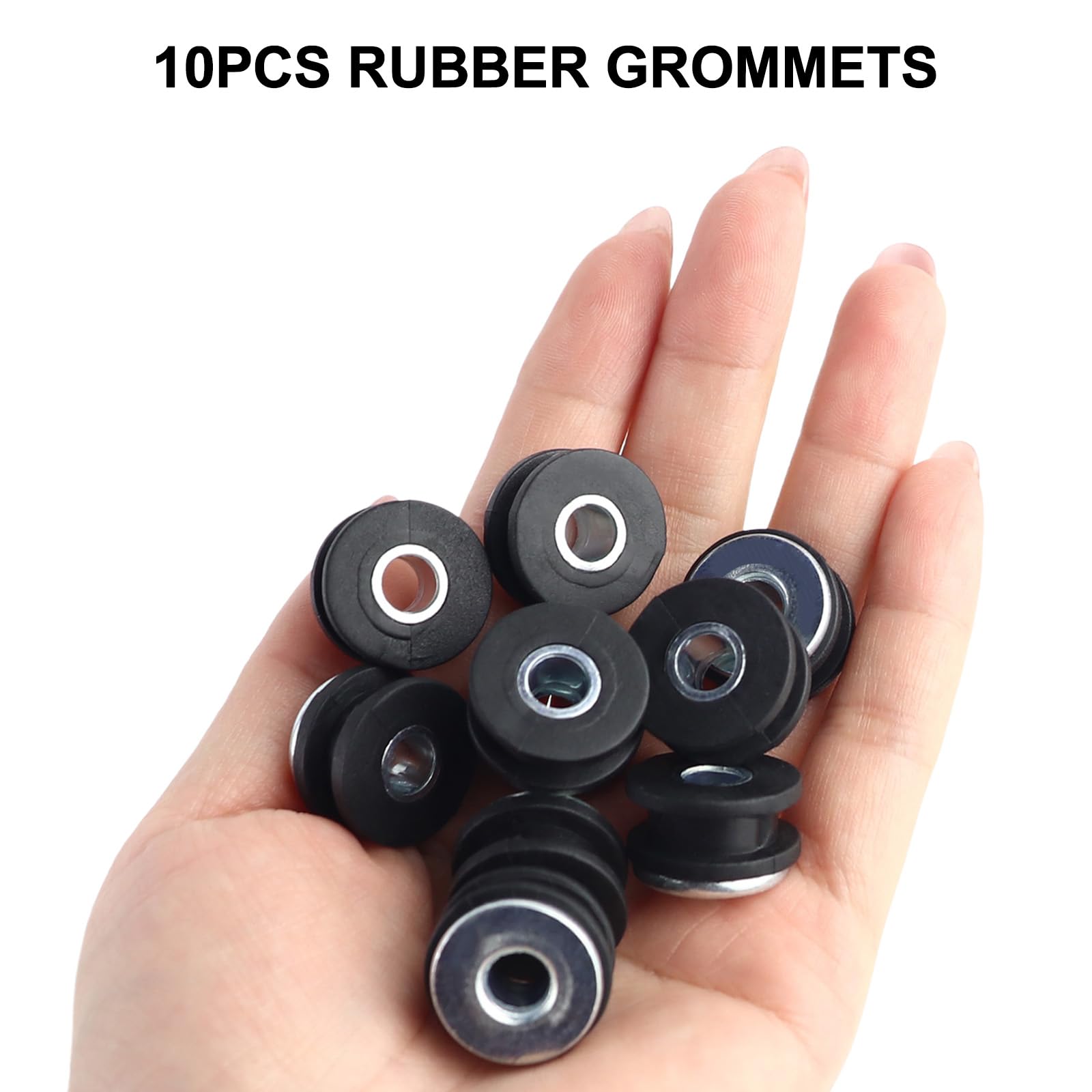 Amazon.com: FLYPIG M6 Rubber Grommets Bolt Kit For Honda Yamaha