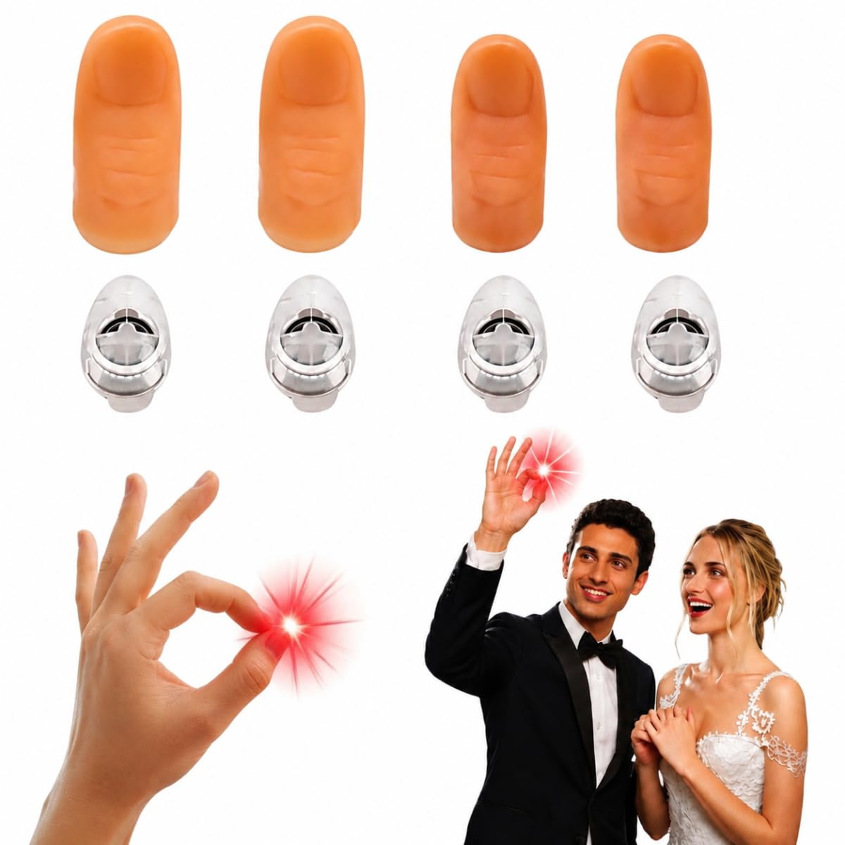 Ongle à travers le doigt avec pansement faux sanglant nouveauté déguisement Prank fête blague à Ongle à travers le doigt avec pansement faux sanglant nouveauté déguisement Prank fête blague à