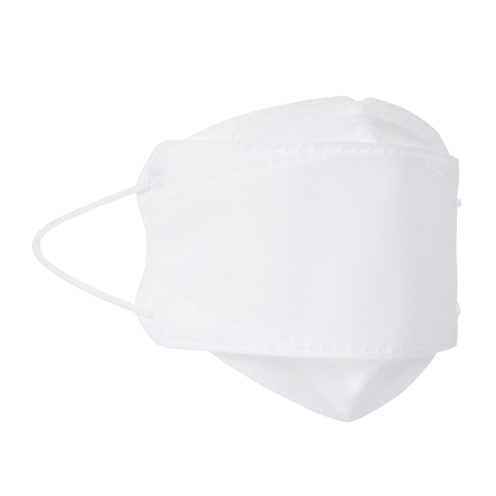 (50 Pack) Flanon mask- Breathe Easily, Won't fog glasses, High filtration (White)