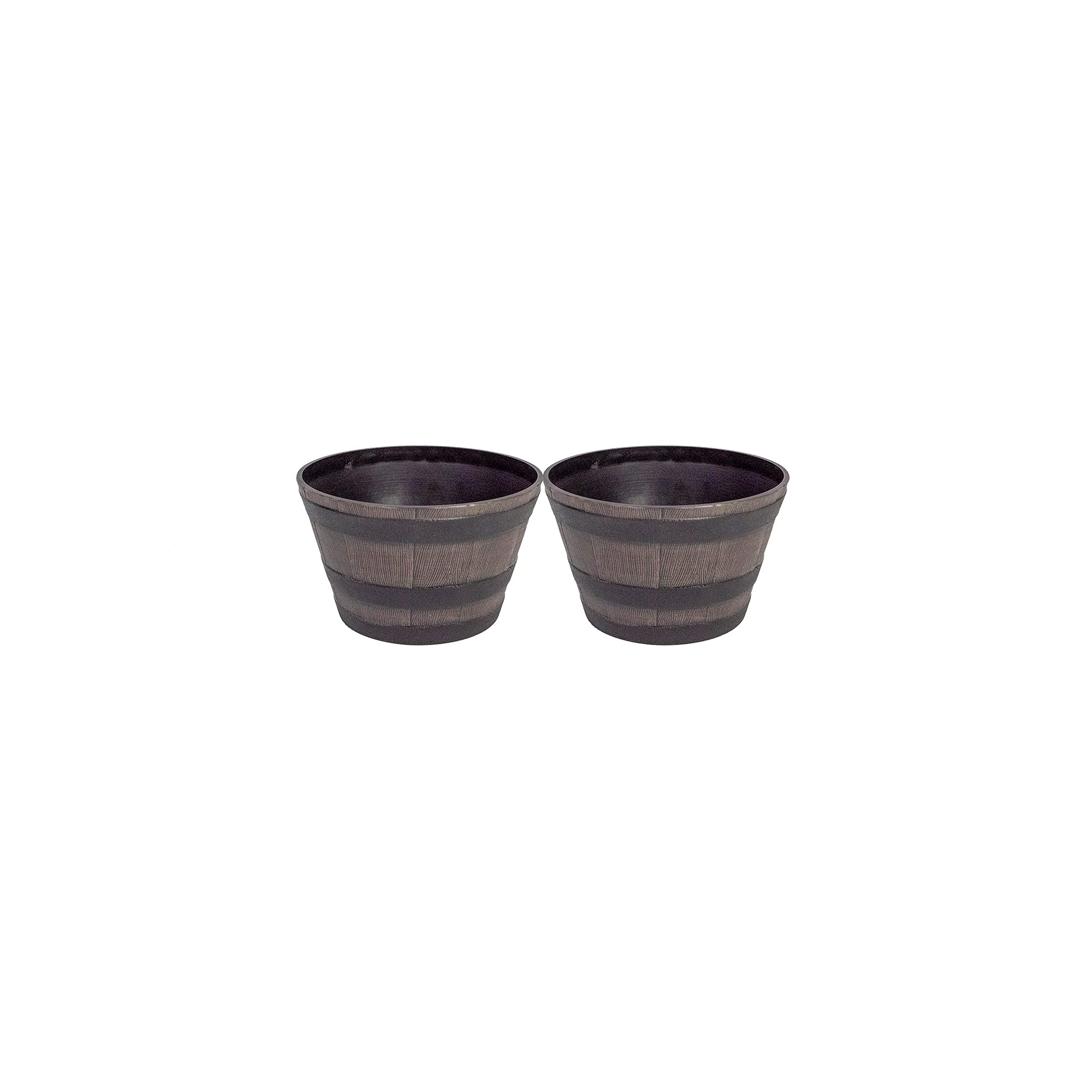 Garden Gear - Barrel Effect Planter - Small - Oak - Light