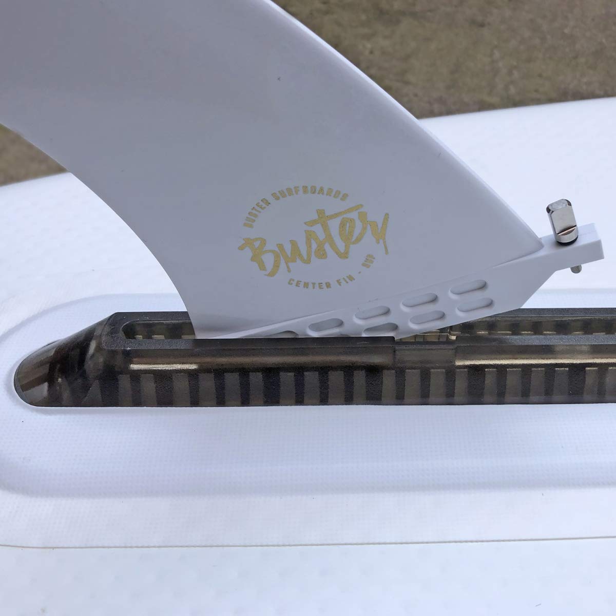 SUP Single Finne US-Box - Stand Up Paddling Center Fin mit Schraube als Ersatzfinne für Hardboards und Inflatable Boards US Box Standard