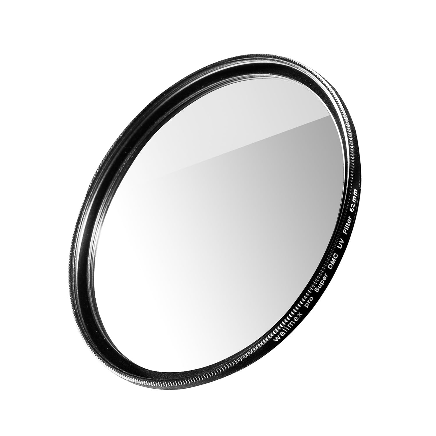 Walimex pro Filtro UV Slim Super DMC 62 mm – Filtro UV Filtro de Lente Slim Solo 2,5 mm, 16 x Super DMC de Recubrimiento, para protección de Objetivos y Colores Brillantes, con Caja