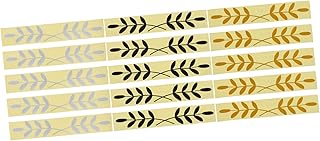 DOITOOL 15 Pcs Mailbox Mailbox Leaf Sticker Label Stickers Sticker by Numbers Letter Stickers Mailbox Reflective Decal Number Sticker Mailbox Sticker Reflective Decals Mailbox Decor Label