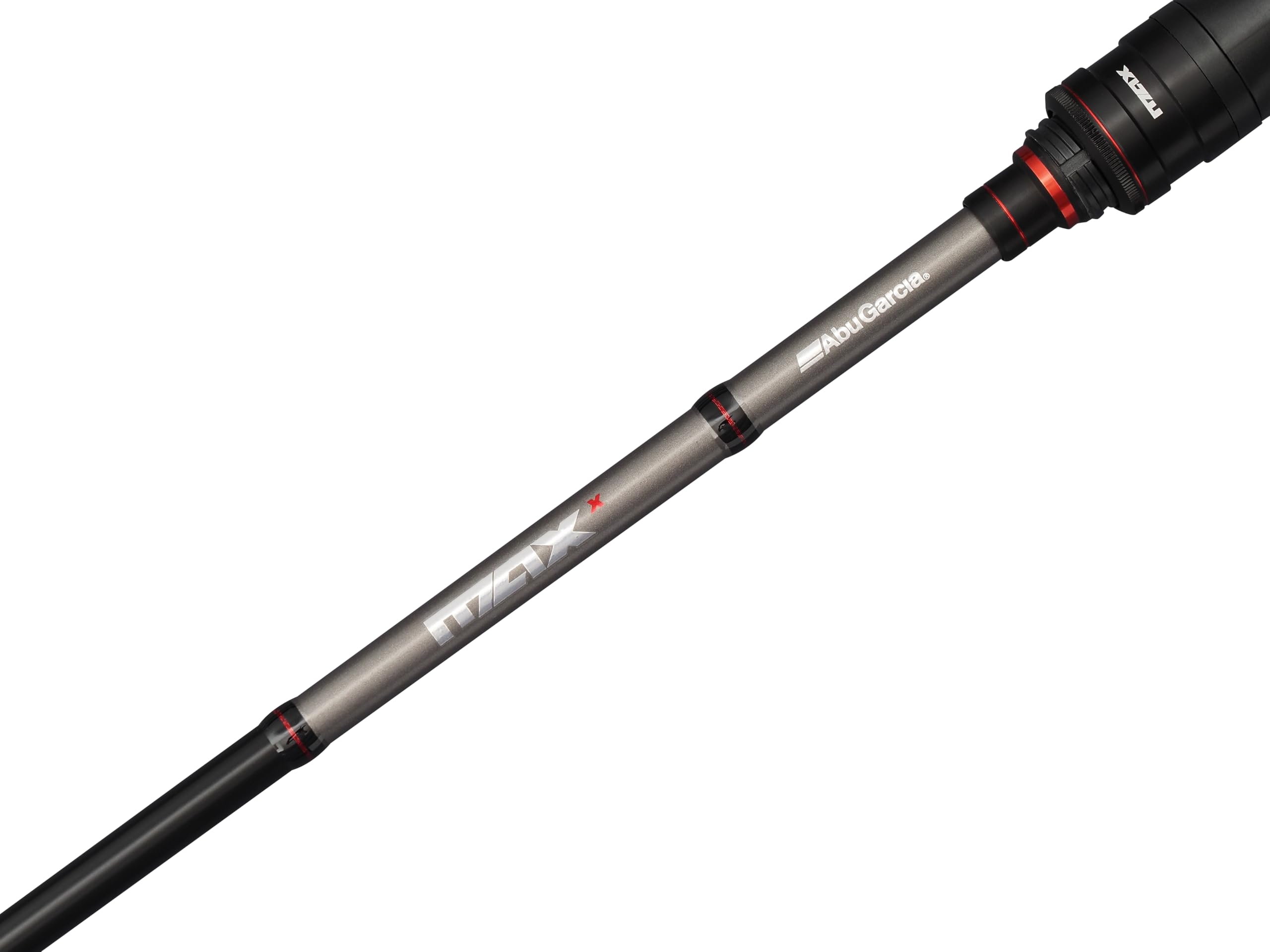 Abu Garcia Max X Spinning Combo, Wędka Słodkowodna, Kołowrotek Sandacz, Mocna Lekka i Wszechstronna, Czarno-Szara, 1,83 m - 2,44 m i Teleskopowy, 2000-3000