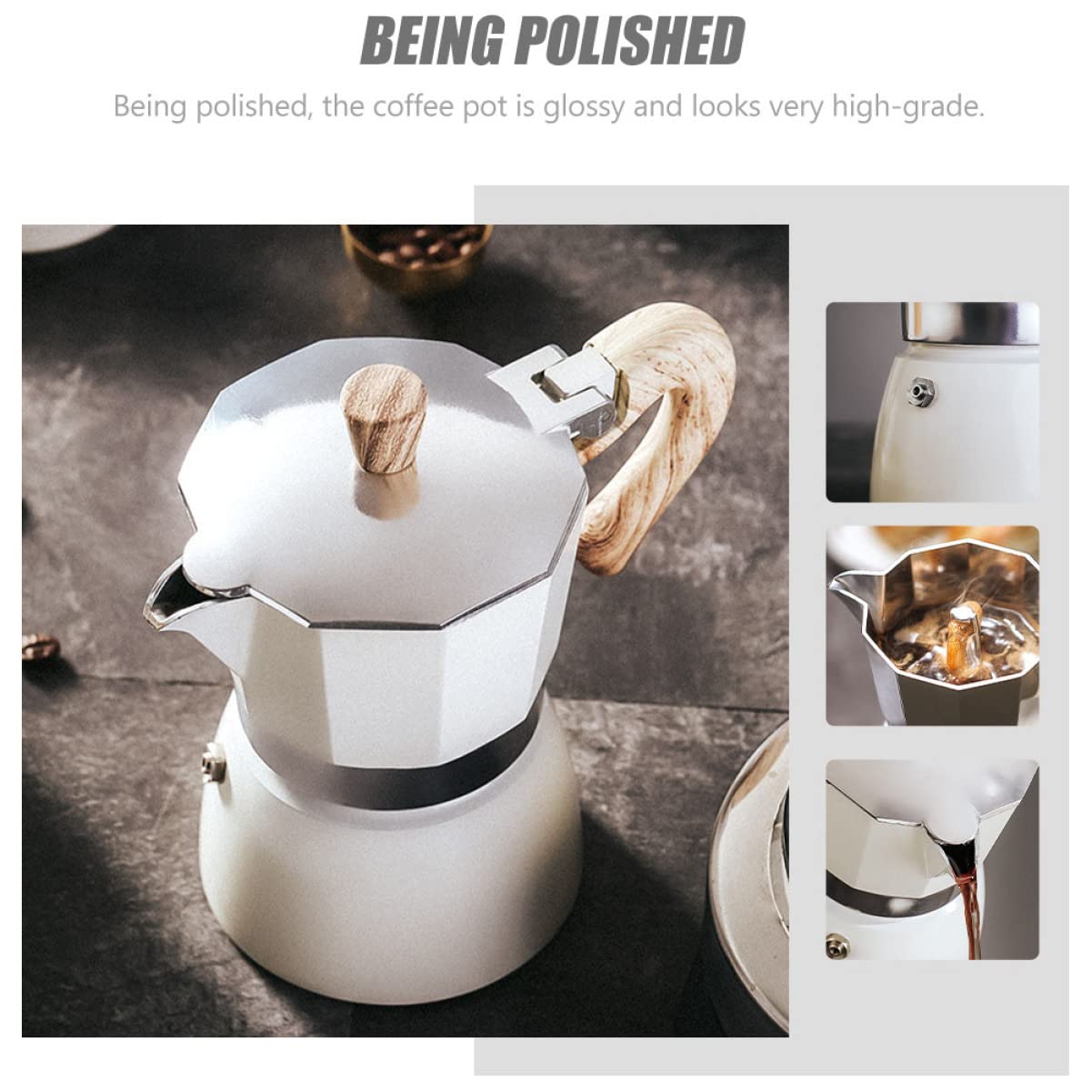 Amazon.com: Garneck Boiling Mocha Pot Coffee Maker Coffee Machine