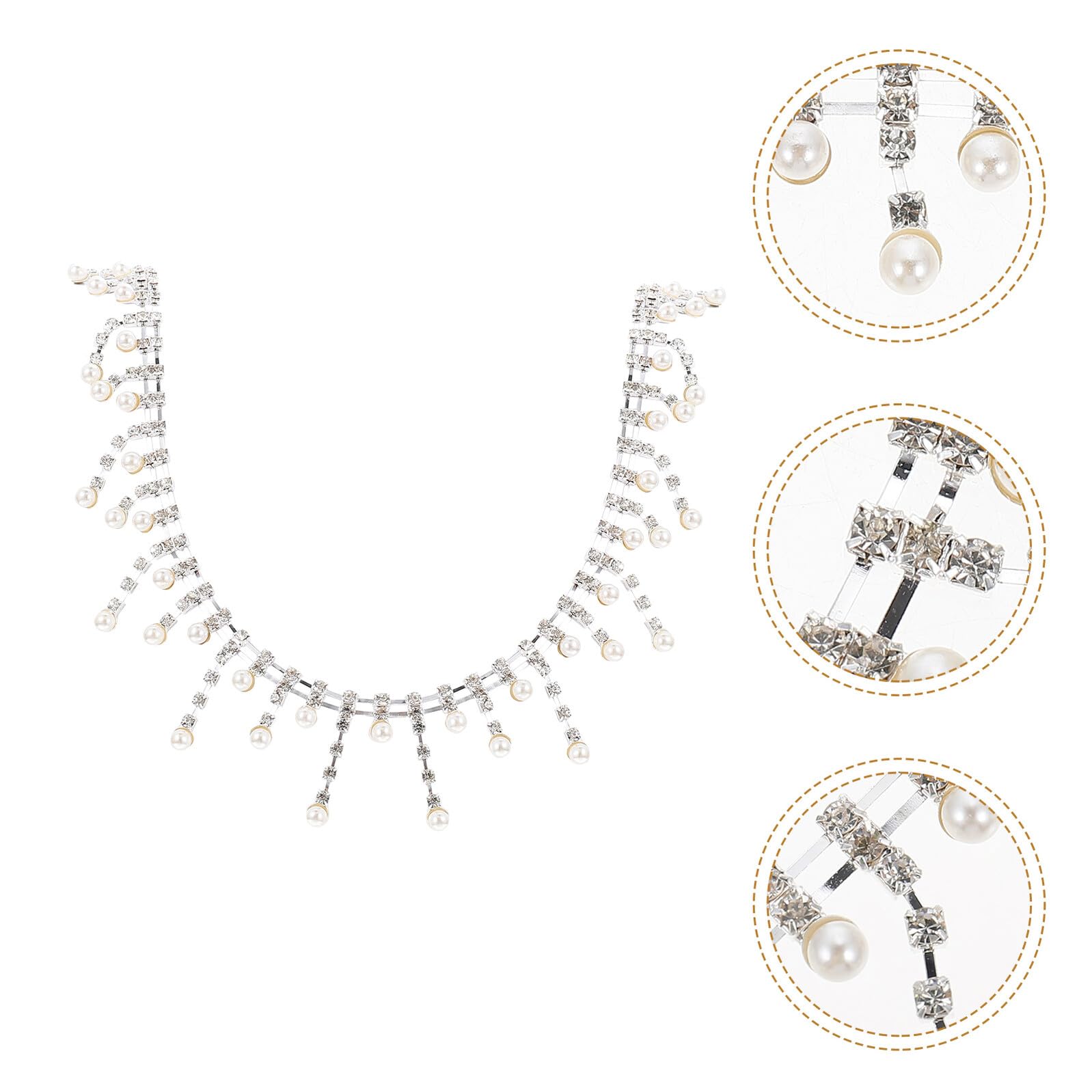 ARTIBETTER 3 Pezzi Con Nappa E Delicato Per Cucire Strass Per Da Sposa Forniture Per Abbigliamento Vestiti Con