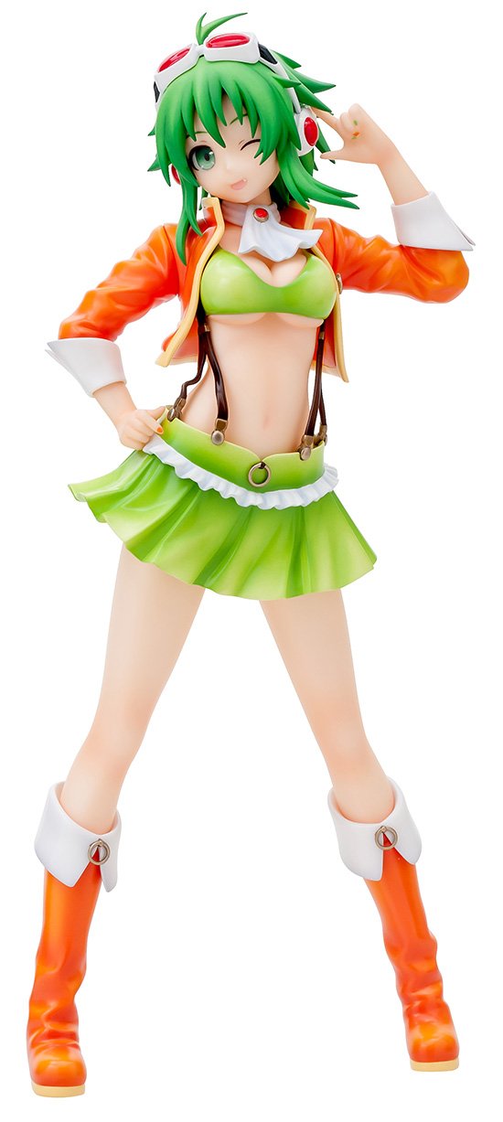 ままま式GUMI from Megpoid Whisper 1/8 アクアマリン Aquamarine Megpoid: Mamamashiki Gumi 1:8 Scale PVC Figure Statue