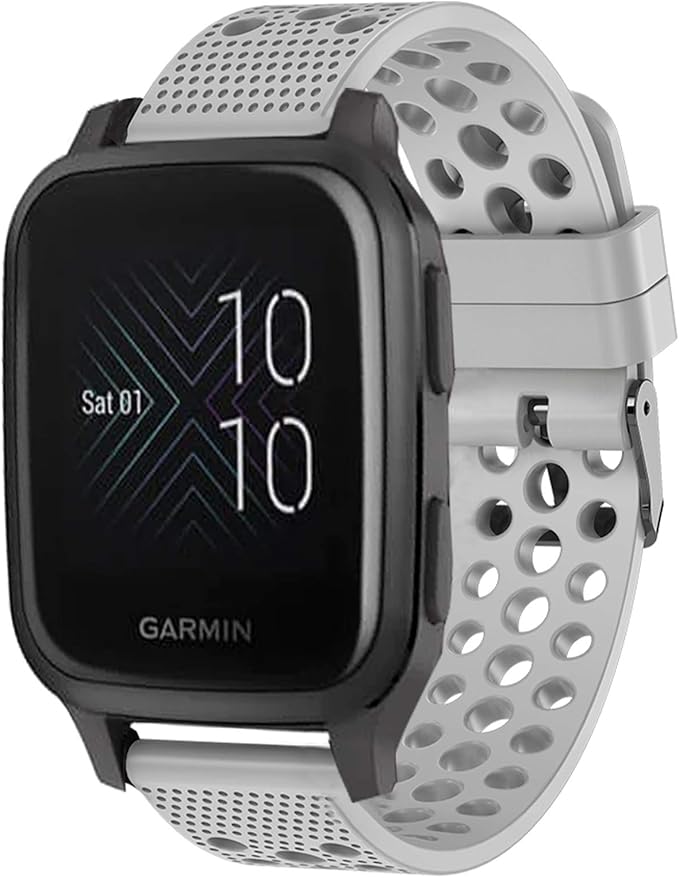 Compatible with Garmin Venu Sq Bands, YOUkei Silicone Replacement