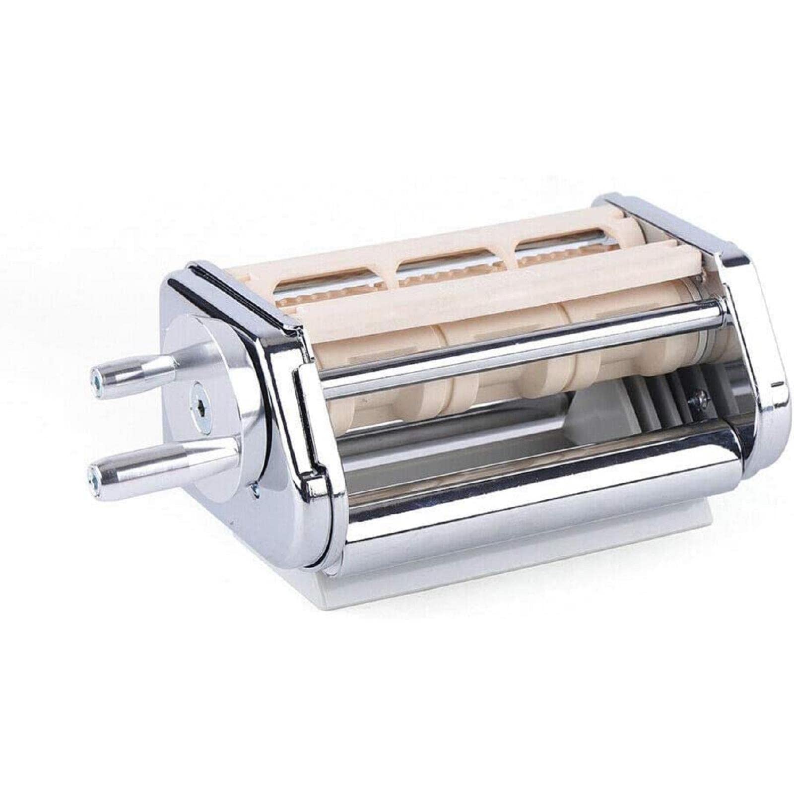Accesorio para hacer raviolis para batidora de soporte de cocina, rodillo de pasta de acero inoxidable 304 y cortador de espaguetis para cocina doméstica