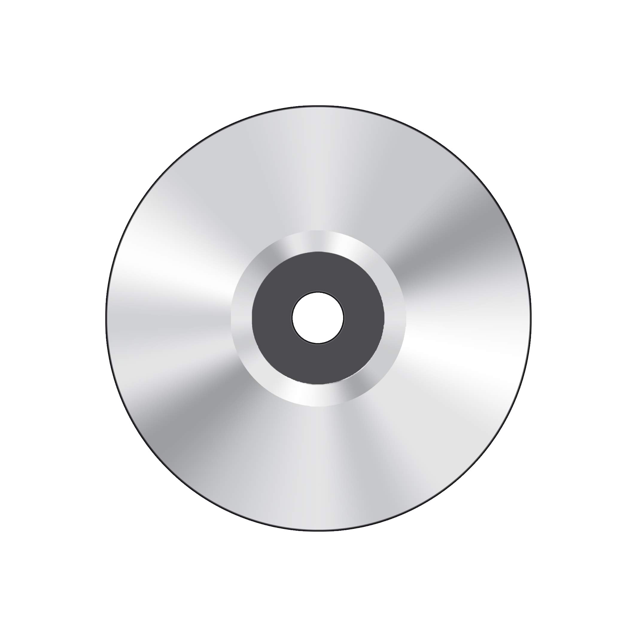 CD-R 700 MB|80 min 52-krotna prędkość zapisu, srebrny, niezadrukowany/niezadrukowany, czarna strona do pisania, 100 Cakebox