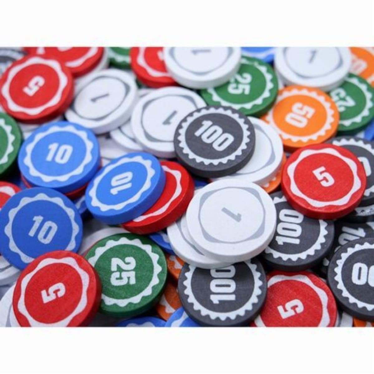 Amazon.co.jp: テンデイズオリジナル木製コイン100枚セット（箱入り） : おもちゃ