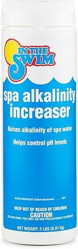 In The Swim Aumento de alcalinidad para spas y jacuzzis Aumenta la alcalinidad y equilibra los niveles de pH en el agua de tu spa o bañera de