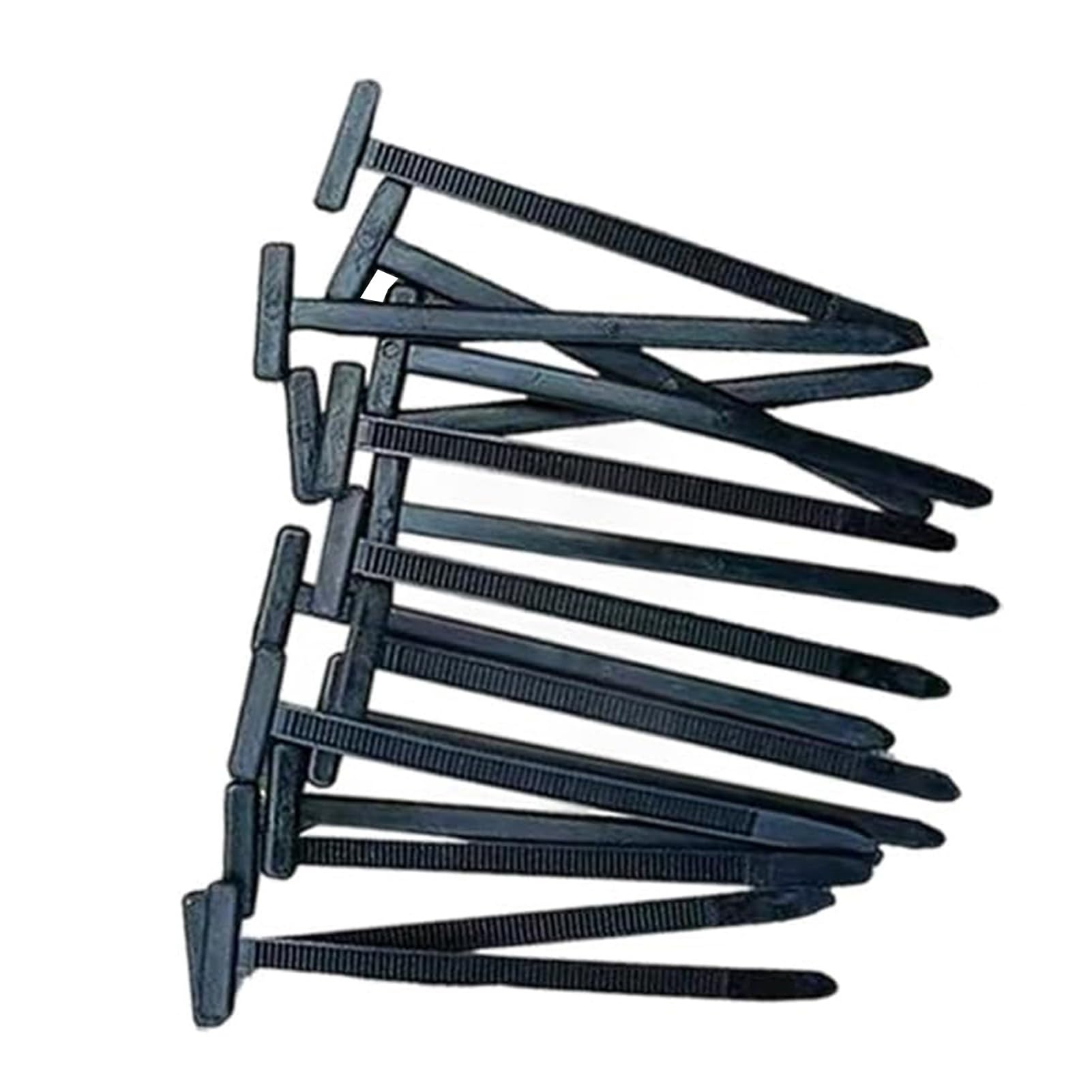50-Pack Nylon Universal Cable Tie Buckle – Heavy Duty Self-Locking Zip Ties With Pin & Button Design, UV Resistant For Auto Fixing (50pcs)