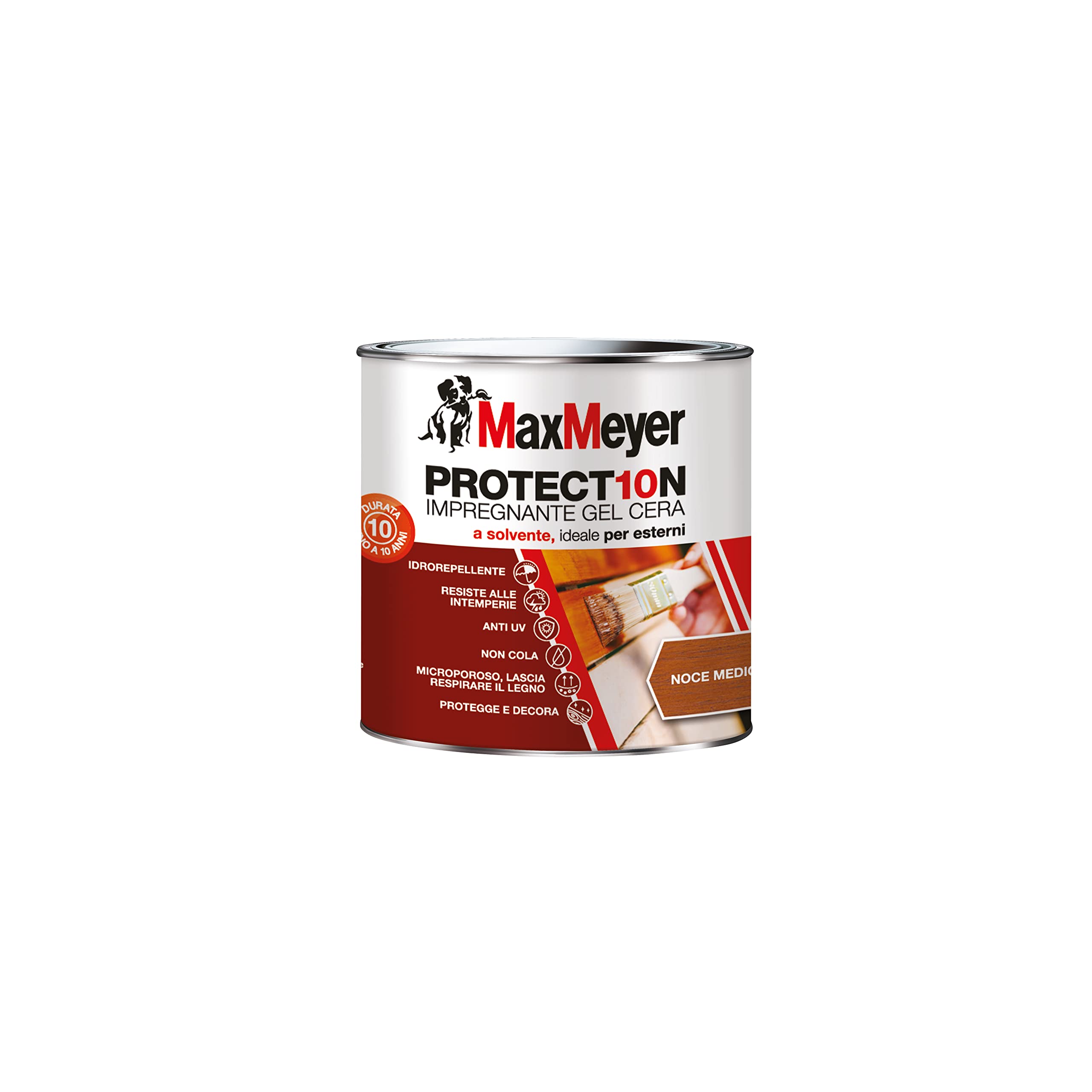 MAXMEYER PROTEC10N IMPREGNANTE A SOLVENTE 0,​75L NOCE MEDIO
