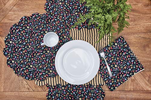 Servilleta de Tela C&F Home Azul 20" x 20" miniatura 2