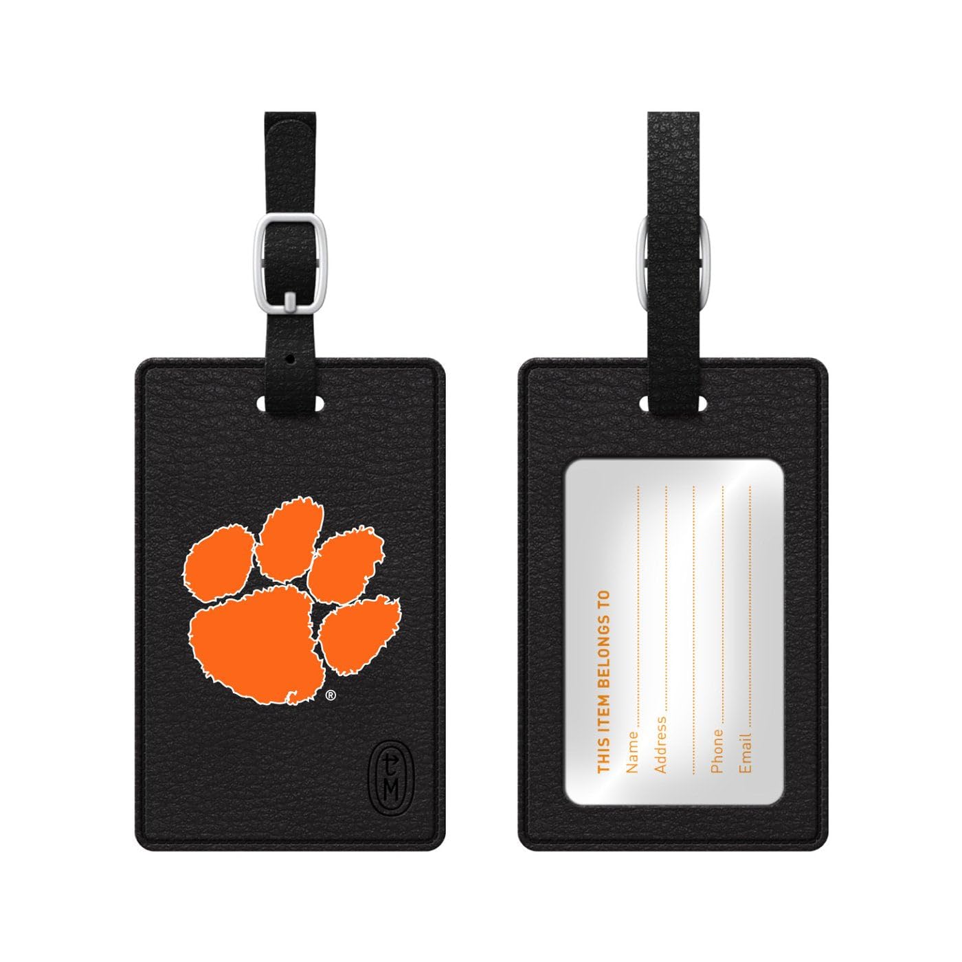 Luggage Tag, Clemson University Classic