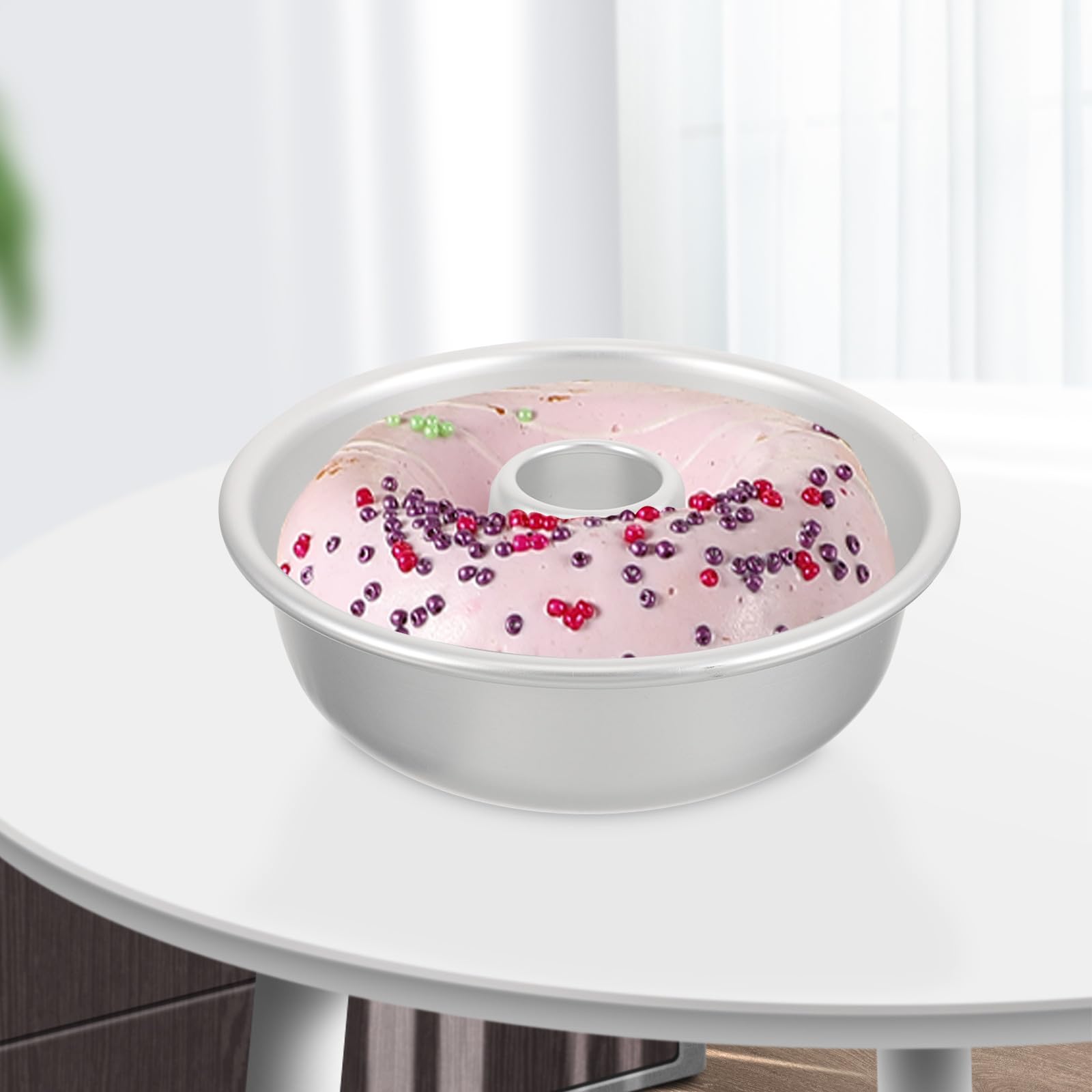 Moule à Gâteau en Alliage D'aluminium Antiadhésif, Résistant la Chaleur, Facile à Nettoyer, pour Pâtisserie Professionnelle en Boutique de Gâteaux