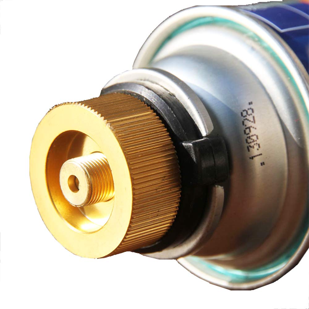 HUIOP Gas Saver Plus Gas Converter Shifter Ładowanie, adapter konwersji płaskiego zbiornika zaworu adaptera gazu kempingowego, adapter zbiornika płaskiego