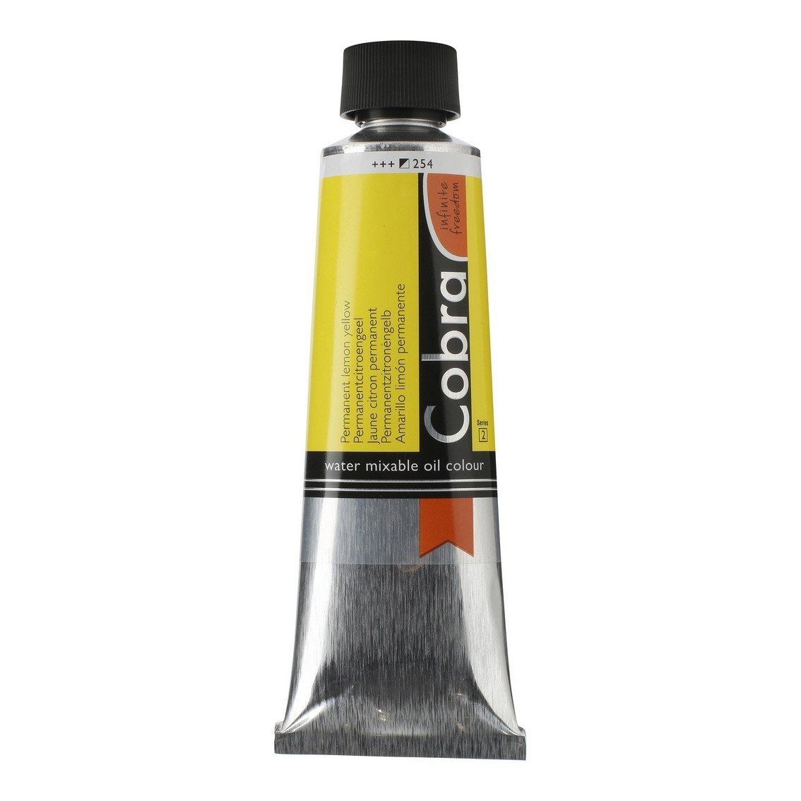 Cobra Artist Oil Colour Tube 40 ml Permanent Lemon Yellow 254