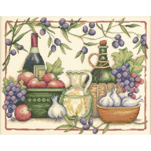 Dimensions Needlecrafts Counted Cross Stitch, Tuscan Flavors