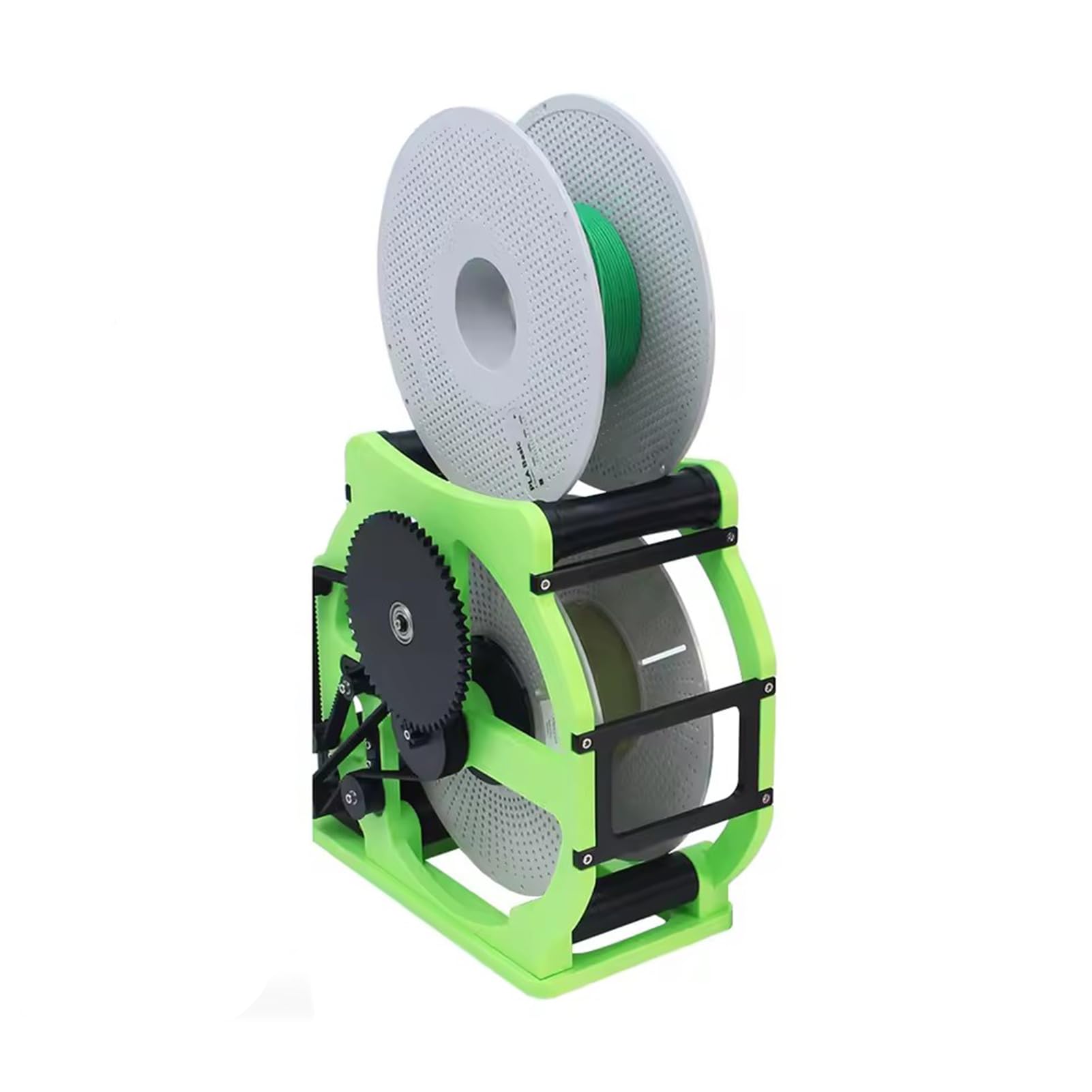 Rebobinador automático de filamentos, bobinador eléctrico para impresora 3D, herramienta de rebobinado de velocidad ajustable para PLA/PETG/ABS/TPU/hilo de soldadura