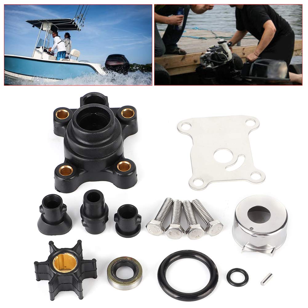 Kit di Riparazione della Pompa Dell'acqua della Girante Adatto per Evinrude 9.9hp 15hp 394711 0394711 Kit di Riparazione Dell'acqua per Raccordi della Pompa Dell'acqua del