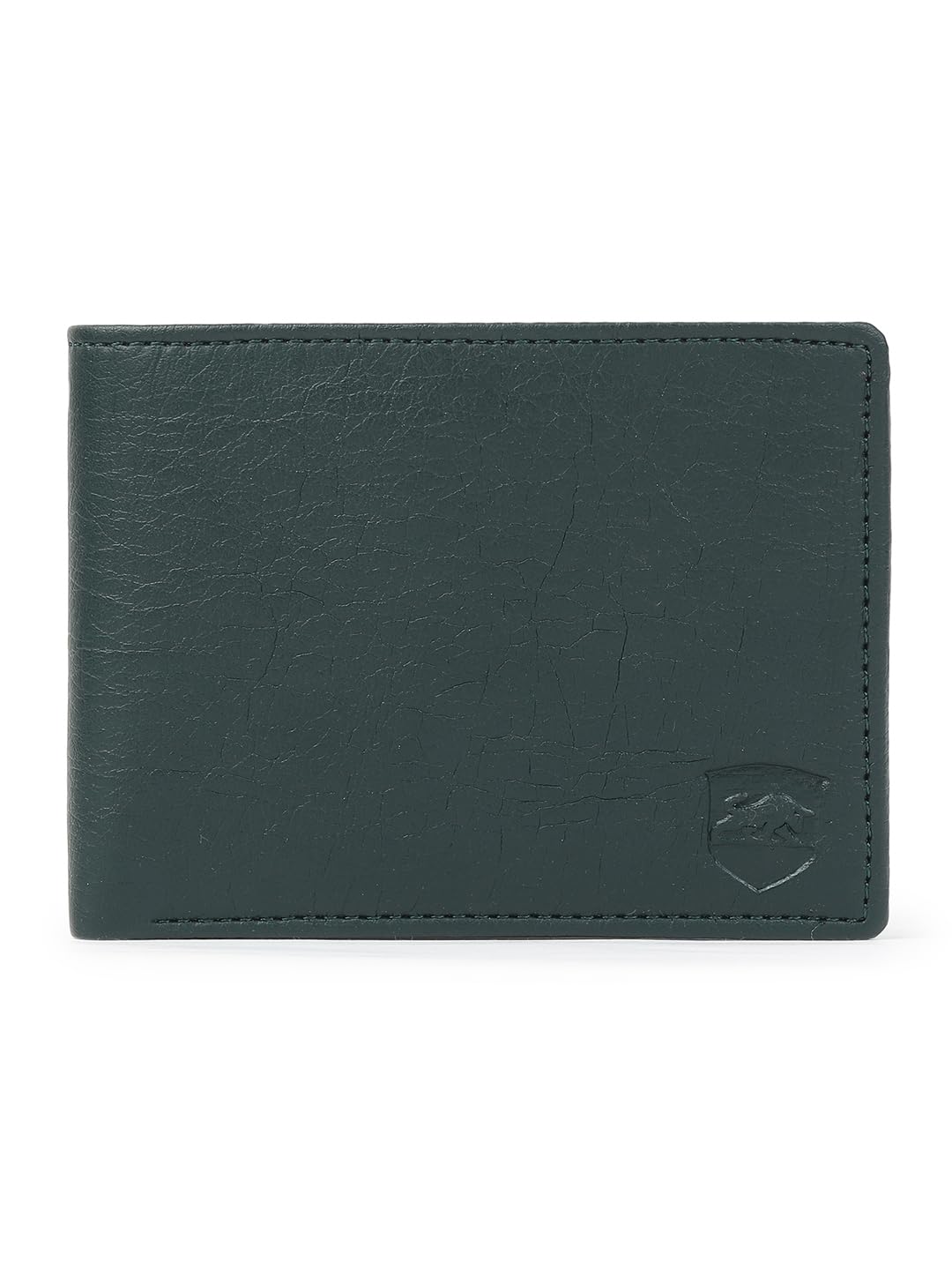 samtroh Card & Coin Pocket Pu Leather Wallet for Men I 3 Card Slots I 2 Currency & Secret Compartments I 1 Coin Pocket (Green)-picture-15