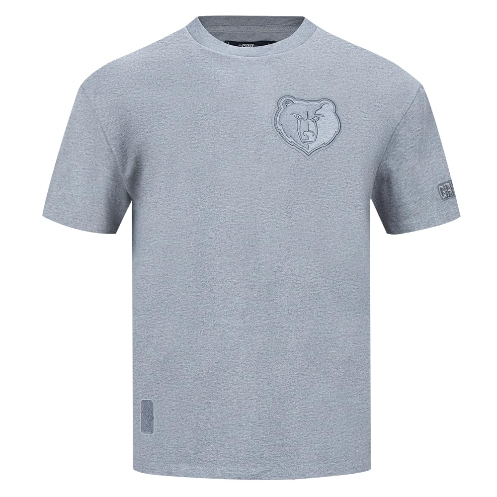 PRO Standard Men's NBA Neutral Short Sleeve Tee, Dark Heather Gray
