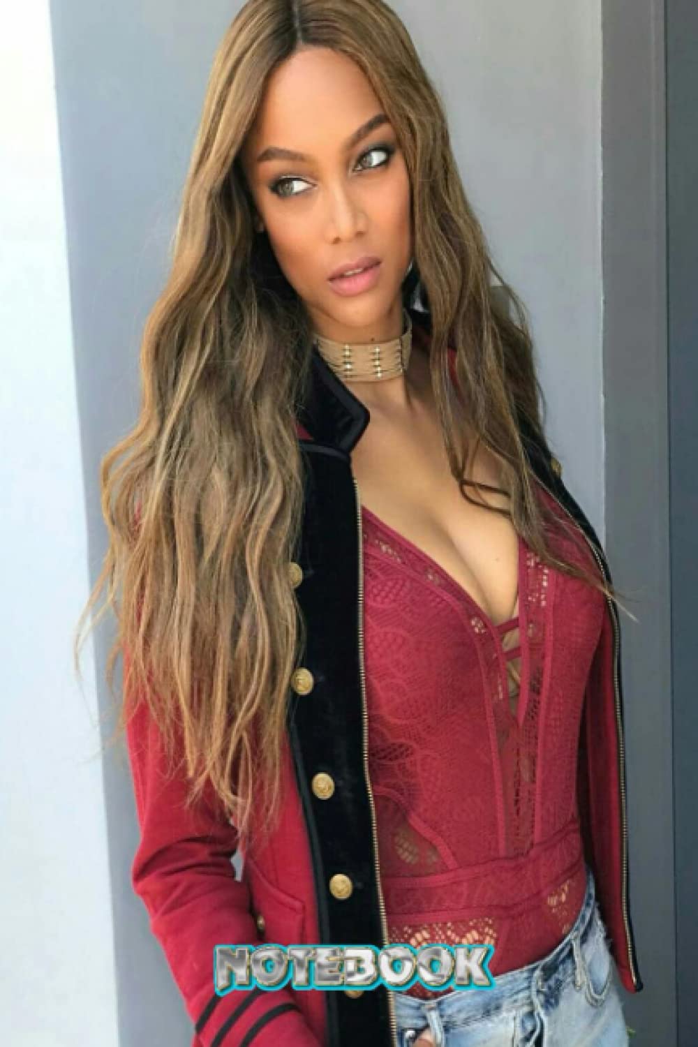 Notebook : Tyra Banks Journal Diary For Any Occasion Gifts in Work Office, Home, School, Thankgiving Notebook #601