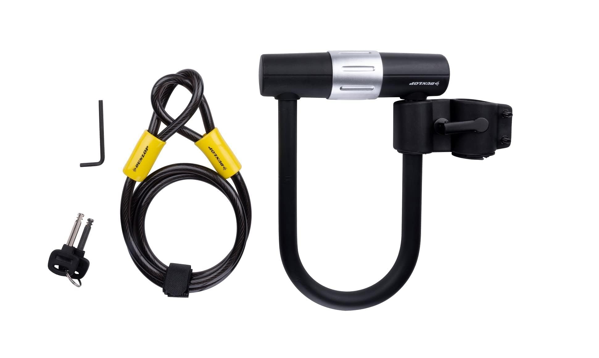 Dunlop 871125247223 Antivol pour vélo Noir