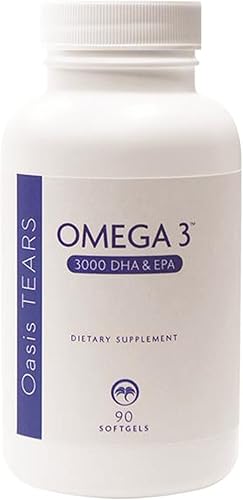 Aceite de pescado Omega 3 3000 DHA y EPA 90 cápsulas blandas