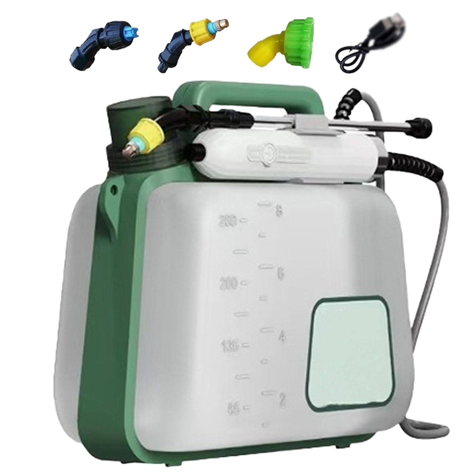 Pulvérisateur de jardin avec poteau télescopique et 3 buses
