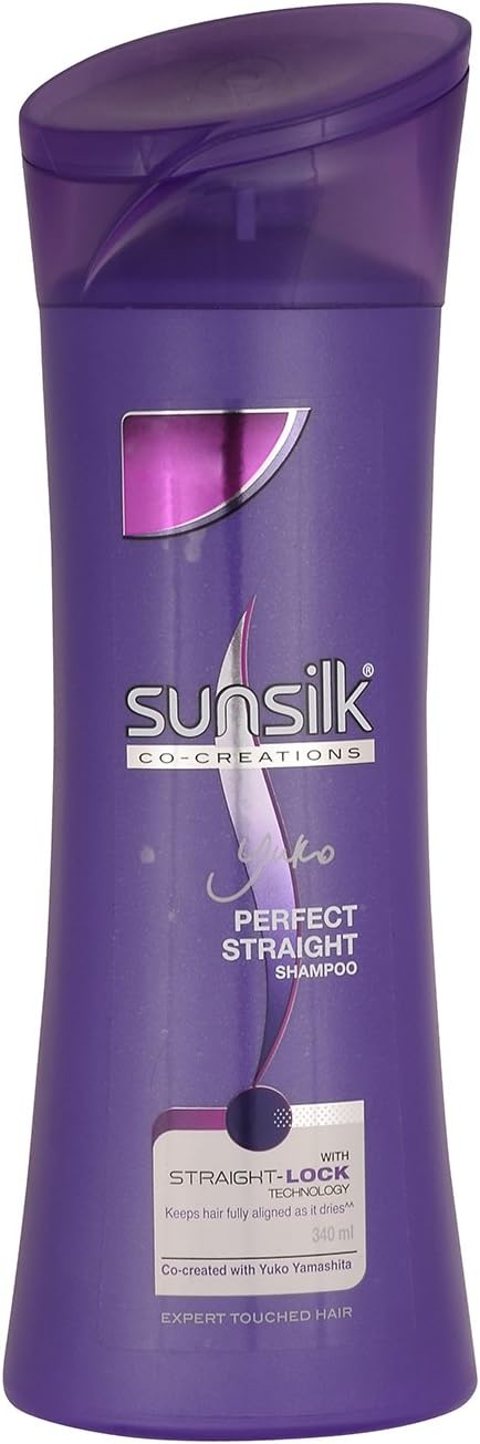 Sunsilk Shampoo - Perfect Straight, 340ml Bottle