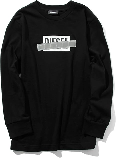 ブランド ディーゼル Agran T Just Ls B50 Maglietta メンズ A 0gran ブラック 送料無料 楽ギフ 包装 10 Offクーポンプレゼント Diffusion Diesel ロングｔシャツ ロンt 長袖 丸首 クルーネック メンズ