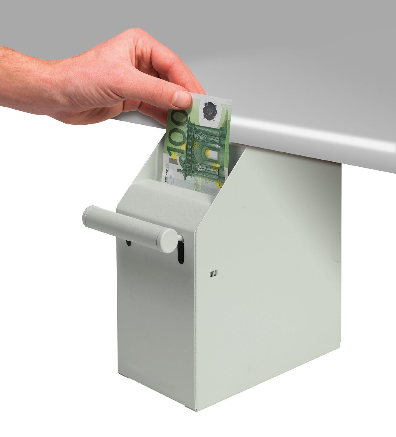 Safescan 4100 biały - System POS safe do bezpiecznego przechowywania banknotów - Możliwość przechowywania do 300 banknotów