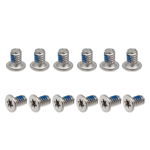 SUnion (12 PC) New Replacement bottom cover screw for Dell XPS 13 9343